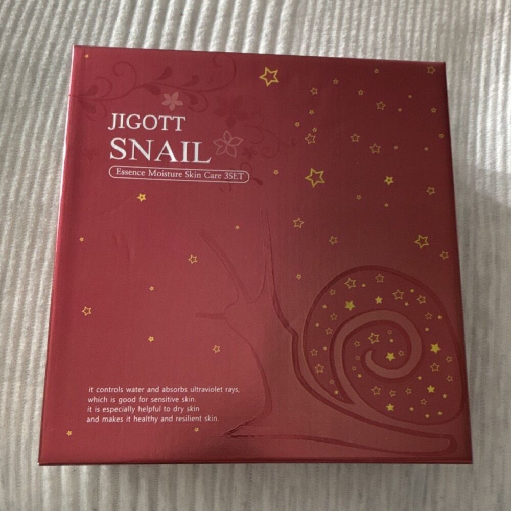 Jigott Snail Essence Moisture Hydrating Sensitive Skin Snail Niacinamide